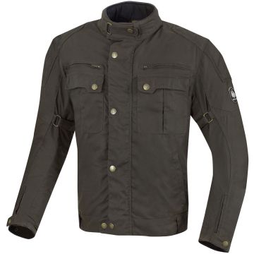 Merlin Perton Bruin Wax Motorjas