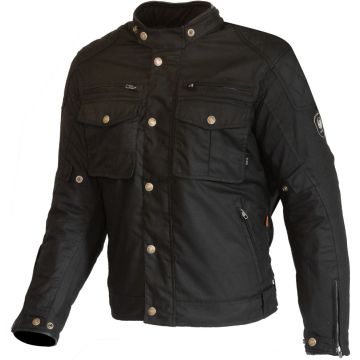 Merlin Perton II Zwart Textiele Motorjas