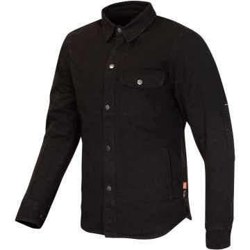 Merlin Porta D30 Canvas Zwart Single Layer Motorshirt