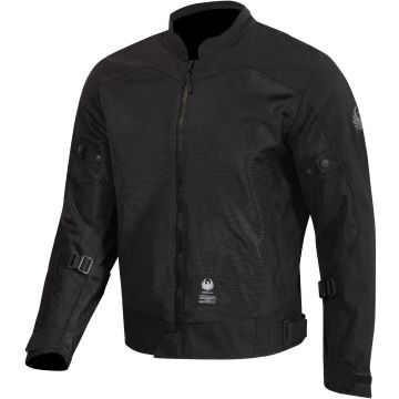 Merlin Prospect Air Mesh Zwart Textiele Motorjas