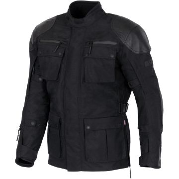 Merlin Sayan D3O Zwart Textiele Motorjas