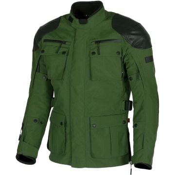 Merlin Sayan D3O Groen Zwart Textiele Motorjas