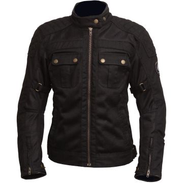 Merlin Shenstone Air Dames Zwart Textiele Motorjas