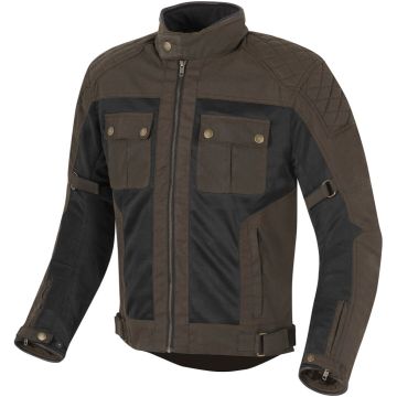 Merlin Shenstone Bruin Wax Motorjas