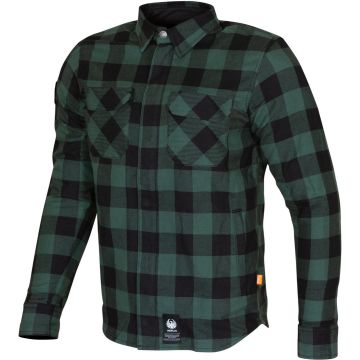 Merlin Sherbrook D30 Zwart Groen Single Layer Motorshirt