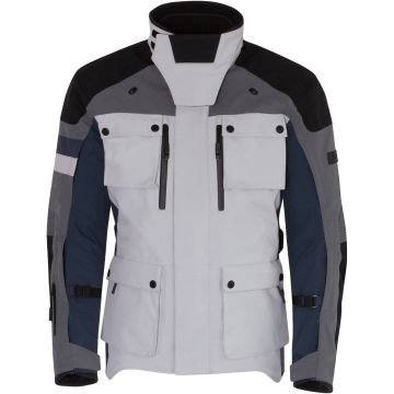 Merlin Solitude D3O Blauw Grijs Textiele Motorjas