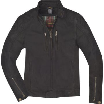 Merlin Stockton Bruin Leren Motorjas