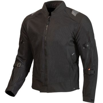 Merlin Taos Air Mesh Stretch Zwart Textiele Motorjas