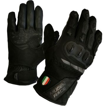 MUGENRACE Mia Short Black Gloves