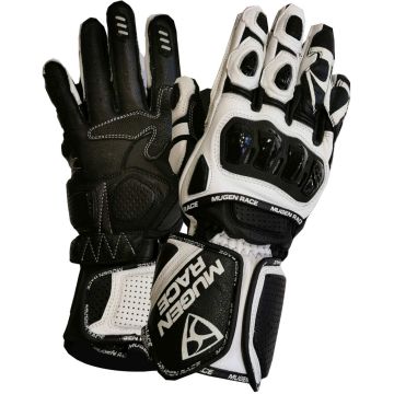 MUGENRACE Chili Sport Black White Gloves