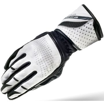 SHIMA Monde Dames Zwart Wit Handschoenen