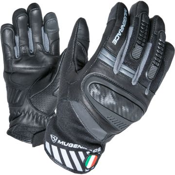 MUGENRACE Hai-Ko Black Grey Gloves