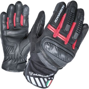 MUGENRACE Hai-Ko Black Red Gloves