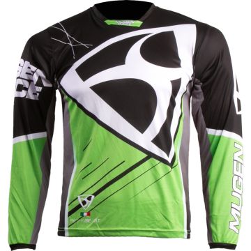 MUGENRACE Heet Black Green Motocross Jersey