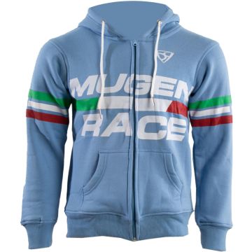 MUGENRACE Bigger Lichtblauwe Zip Hoodie