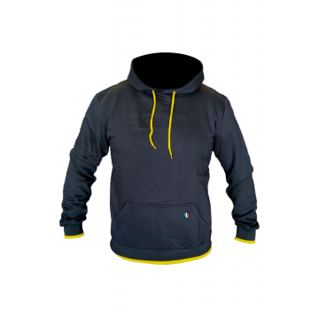 MUGENRACE Blacky Zwart Gele Hoodie