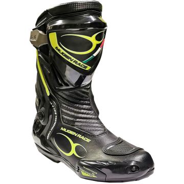 MUGENRACE Sphantom 3 Perforated Black Neon Boots