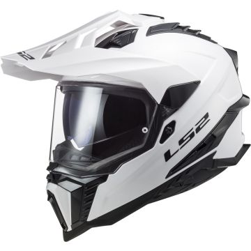 LS2 MX701 Explorer Solid Wit 06 Adventure Helmet