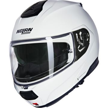 Nolan N100-6 Classico 305 Wit Metal Systeemhelm