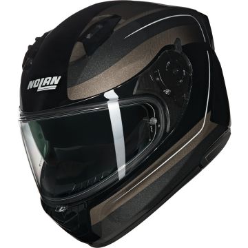 Nolan N60-6 Ermetico 344 Zwart Stone Glossy Integraalhelm