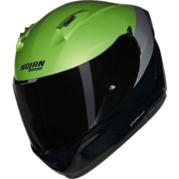 Nolan N60-6 Verniciatura Speciale 341 Zwart Impuls Groen Grijs Glossy Integraalhelm