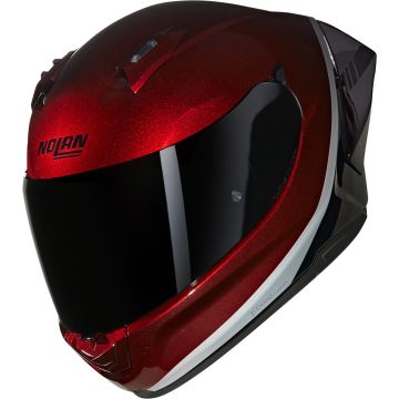 Nolan N60-6 Sport Verniciatura Speciale 349 Visceraal Rood Zwart Grijs Glossy Integraalhelm