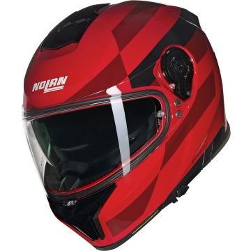 Nolan N80-8 Alfiere 346 Rood Zwart Glossy Integraalhelm