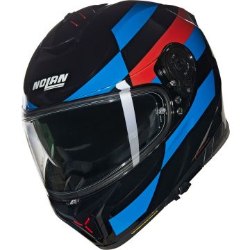 Nolan N80-8 Alfiere 347 Zwart Blauw Rood Glossy Integraalhelm
