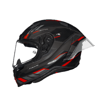 Nexx X.R3R Precision Zwart Rood Matt Integraalhelm