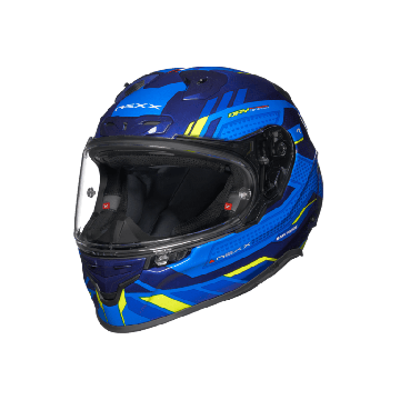 Nexx X.R3R Precision Blauw Neon Integraalhelm