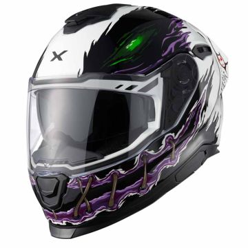 Nexx Y.100R Night Rider Wit Integraalhelm