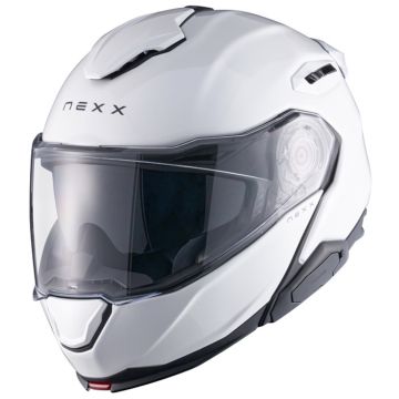 Nexx X.Lifetour Plain Wit Systeemhelm