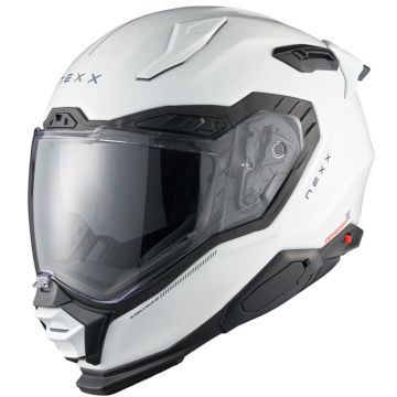 Nexx X.WST 3 Plain Wit Integraalhelm