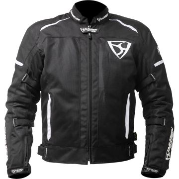 MUGENRACE Fuggire-A Black White Textile Jacket MUGENRACE Fuggire-A Black White Textile Jacket