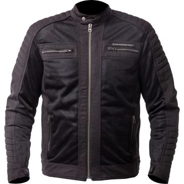 MUGENRACE Canvas Black Textile Jacket MUGENRACE Canvas Black Textile Jacket