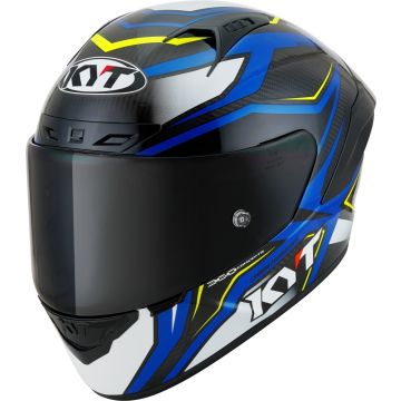 KYT NZ Race Carbon Stride Blauw Integraalhelm