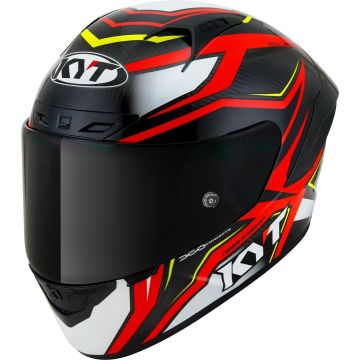 KYT NZ Race Carbon Stride Rood Integraalhelm