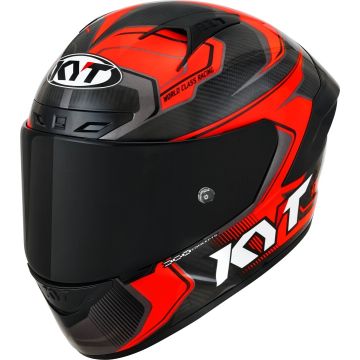 KYT NZ Race Carbon Competition Rood Integraalhelm