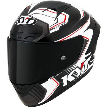 KYT NZ Race Carbon Competition Wit Integraalhelm