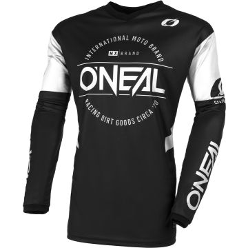 O'NEAL Element Brand Black White Motocross Jersey