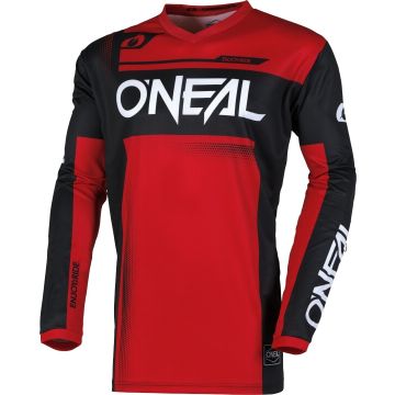 O'NEAL Element Racewear Black Red Motocross Jersey