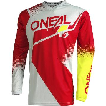 O'NEAL Element Racewear V.22 Red Yellow Motocross Jersey