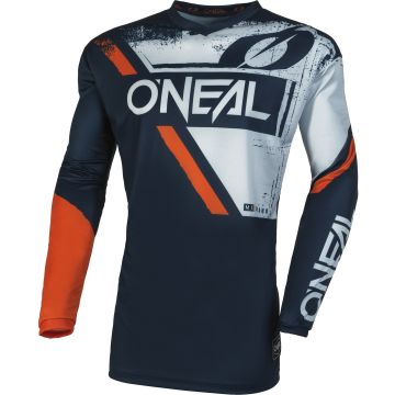 O'NEAL Element Shocker Black Blue Orange Motocross Jersey