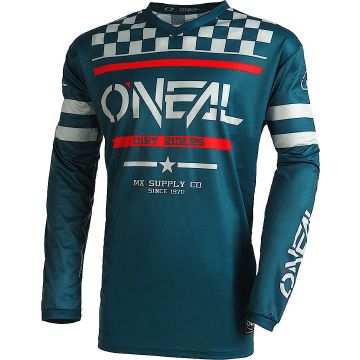 O'NEAL Element Squadron V.22 Blue Red Motocross Jersey