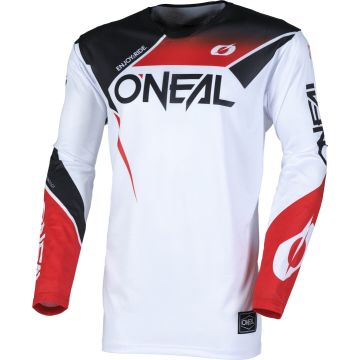 O'NEAL Hardwear Air Slam White Black Red Motocross Jersey