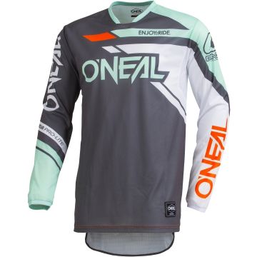 O'NEAL Hardwear Rizer Grey Green Motocross Jersey