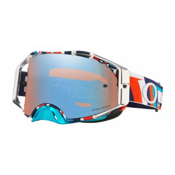 Oakley Airbrake MX TLD Quattro RWB Prizm MX Sapphire Iridium Bril