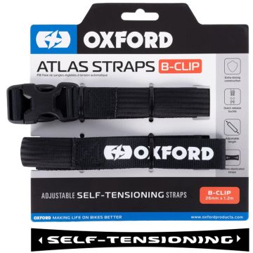 Oxford Atlas B-Clip 26mm Bevestigingsriemen