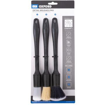 Oxford Pro Detailing Brushes-set