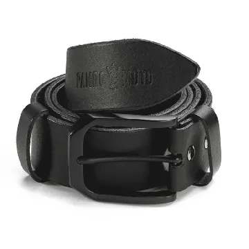Pando Moto Himo 2 Zwarte Leren Riem